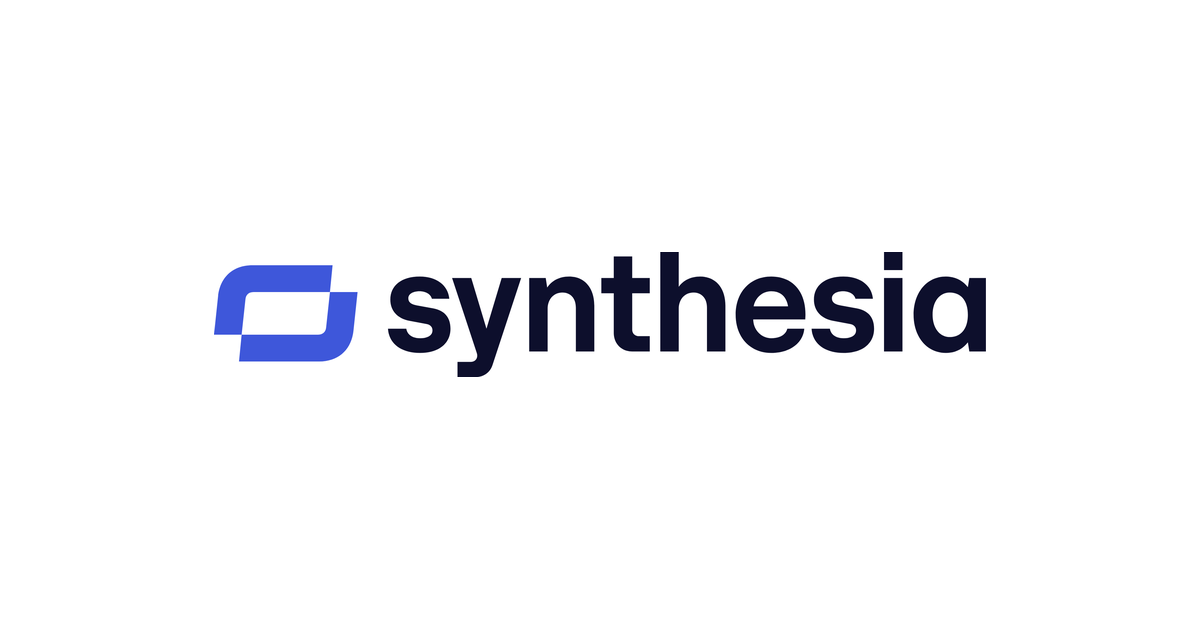 Synthesia – offizielles Logo mit Wortmarke